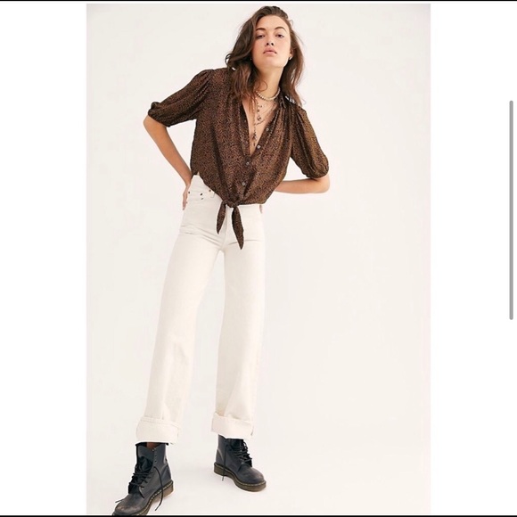 Free People Celia Printed Blouse - Picture 4 of 5